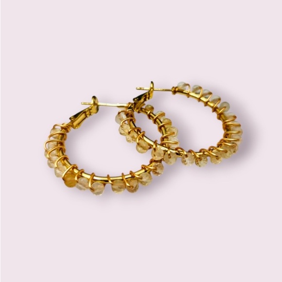 Citrine Earrings NWT - Picture 1 of 3